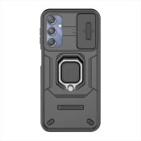 Funda protectora de cámara deslizante para Samsung GALAXY M34 5G, carcasa trasera con soporte de anillo magnético, 2023 M, 34 - details 4