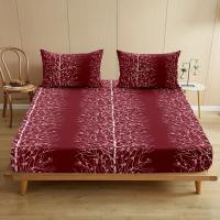 Juego De Sábanas Ajustables Con Estampado Multicolor, Elegante, 3 Piezas, Juego De Cama Suave Y Cómodo, Para - details 1