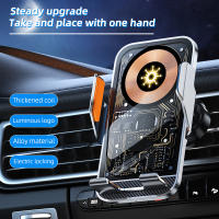 Soporte de cargador de coche inalámbrico de 15W Soporte de teléfono para automóvil para múltiples tipos de modelos de teléfonos móviles Estación de carga rápida para automóvil por infrarrojos - details 3
