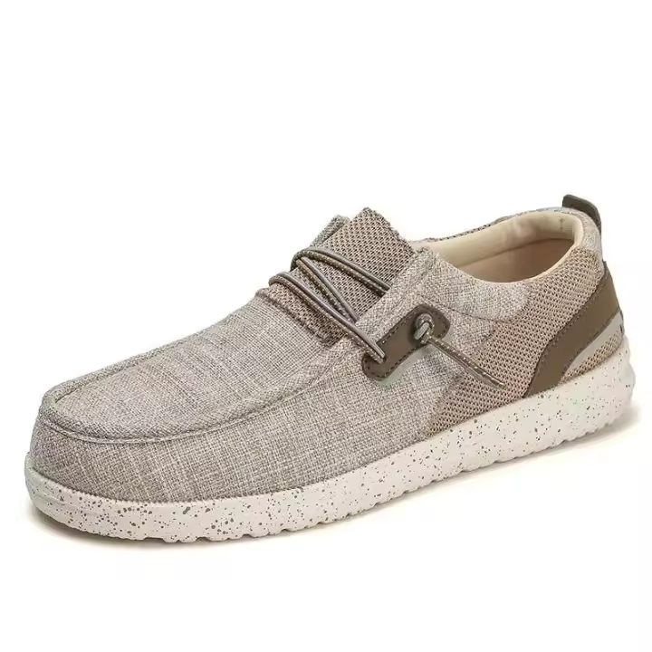 Nuevos zapatos deportivos americanos blancos de lona de alta calidad informales a la moda para hombre con tallas 46 47 48 - 1