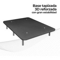 Base de Almacén de Metal Extra Resistente en 3D con Estabilidad y 5 Barras Transversales + 6 Patas Metálicas Roscadas de 25cm - details 1