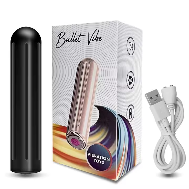 Leten Vibrador de Boleta Mini 10 Velocidades Potente Estimulador de G-Spot y Clítoris - 1