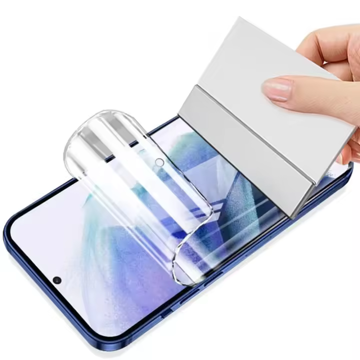 Protector de pantalla de cobertura completa para Samsung Galaxy, Protector de pantalla de hidrogel para Samsung Galaxy S21 Plus S22 S23 Ultra FE S20 S10, Note 20 9 10, 4 Uds. - 1
