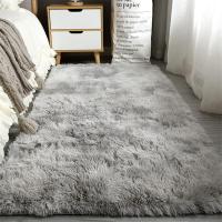 Alfombra Salon Grandes Shaggy Antideslizante Super Suave Pelo Largo Fluffy Alfombra Adecuado para la Decoración de Salas de Estar y Dormitorios (160 x 200 cm, Gris Blanco) - details 26