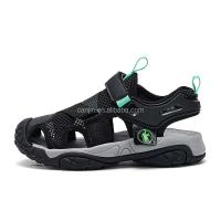 Nuevas sandalias de moda para niñas y niños, zapatos de seguridad con punta de goma de estilo romano dorado para niños, zapatos de verano para la vuelta a la escuela, zapatos de alta calidad 26-38 - details 0