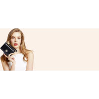 Mini billetera de cuero genuino para mujer, con bloqueo RFID, regalo para mujer - details 5