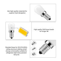 Luz de Nevera Mini LED 2pcs Vidrio Plano Blanco Cálido Reemplaza Bombillas Halógenas - details 5