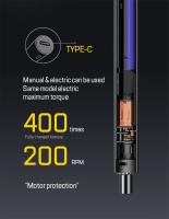 Agujero Eléctrico de Precisión 2023 Tipo-C Recargable Mango de Pluma Inalámbrico y Sin Cable para Reparación de Xiaomi Piezas y Accesorios de Motores - details 6