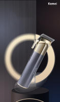 Kemei-cortadora de pelo profesional potente, máquina de corte de pelo recargable, inalámbrica, para barbero - details 0