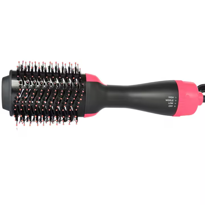 Alisar secador de pelo Secador de pelo multifuncional Peine alisador de pelo doméstico femenino Peine de aire caliente iónico - 1