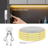 GAHADA Tira de LED Moderna 5V COB Sensor de Movimiento de Mano de Madera de 25MM - details 0