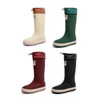 Botas de Lluvia de Moda para Adultos Impermeables de Goma para Trabajo al Aire Libre y Pesca - details 9