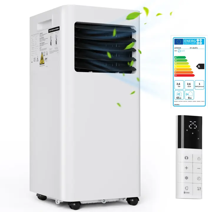 Aire acondicionado portátil, ventilador 4 en 1, Enfriador de aire, volumen de cocina, CA, refrigeración rápida, aire acondicionado grande para habitación, temporizador remoto de 24 horas - 1