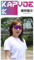 Kapvoe New Photochromic Cycling Sunglasses for Men Red Photochromic Blue Cycling Glasses Mountain Bicycle Eyewear Sports MTB - details 14