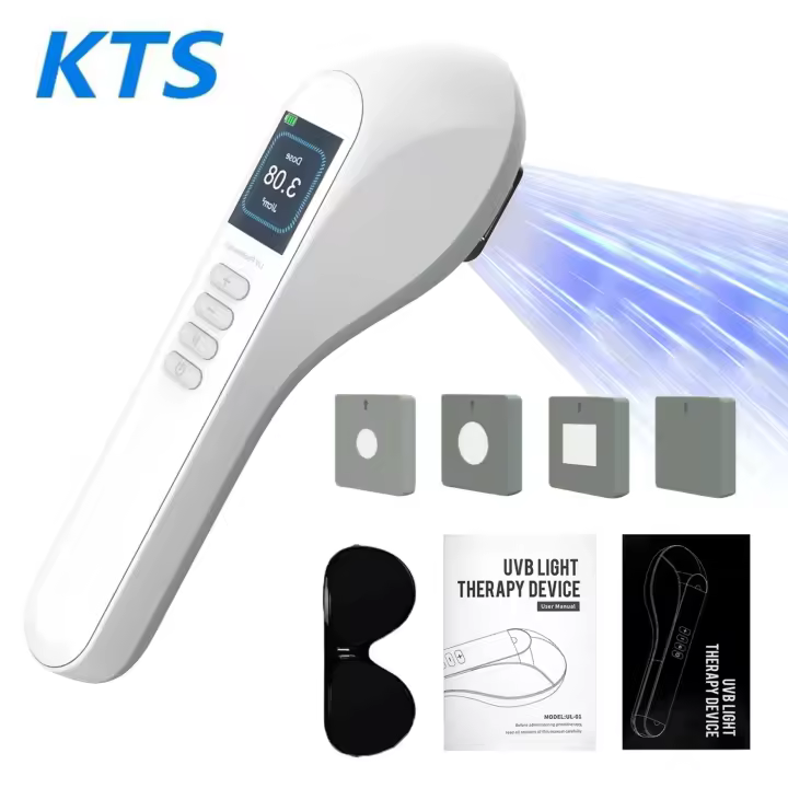 Lámpara de Terapia UVB KTS para Tratamiento de Vitiligo 308NM Luz Ultravioleta de Banda Estrecha para Eczema y Psoriasis Herramienta de Cuidado de la Piel Corporal - 1
