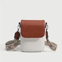 Bolso bandolera ajustable para mujer, gran capacidad, color azul sólido, con cierre magnético y bolsillo frontal para el día a día, salidas informales, entornos profesionales, accesorio de moda versátil, forro de poliéster duradero, trabajo y ocio, acceso - details 5