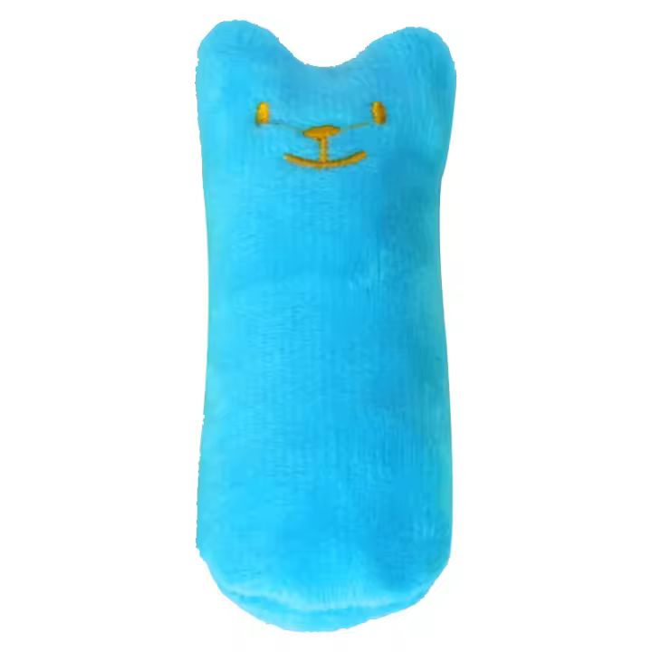 Juguetes para masticar hierba gatera, felpa interactiva divertida para gatos - 1
