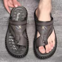 Sandalias de Verano para Hombres Uso Interior y Exterior Zapatillas de Playa Casuales Cuero Suave - details 16