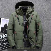 Chaqueta de plumón para hombre, chaqueta gruesa informal de invierno corta para exteriores - details 4
