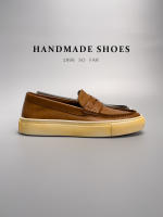 Cuero lavado al agua, primera capa de cuero de vaca, zapatos de hombre hechos a mano, estilo vintage. - details 35