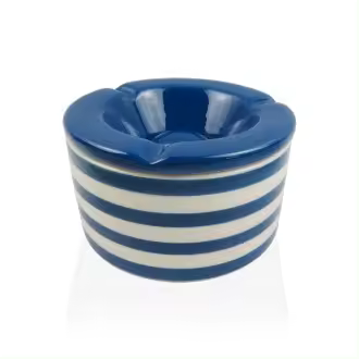 Cenicero Versa Azul Azul marino Dolomita 11,2 x 6,2 x 11,2 cm. - 1