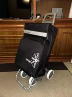 Multi Carro Carrito de Compra Plegable Ligero Bolsa Termo 90x30x39cm 4 Ruedas Resistentes 40 Litros - details 0