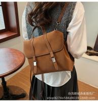 Mochila de cuero suave de gran capacidad, bolso de nicho de moda, bolso de viaje ligero de lujo, nuevo estilo universitario, 2024 - details 14