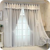 Cortinas Modernas de salón,Doble capa ,Ventana para habitación de Niños, Sala de estar, Comedor, Balcon,1 pieza - details 13