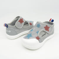 Sandalias de malla para bebé, niño y niña, zapatos transpirables de Punta cerrada con Velcro para caminar, deportes al aire libre, Verano - details 8