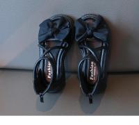 Gladiator Girls, zapatos de playa para niños, sandalias romanas con lazo y cremallera trasera, moda suave, novedad de verano 2025 - details 9