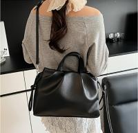 Bolso de mano negro de gran capacidad para mujer con correa ajustable - Bolso de hombro elegante para uso diario, desplazamientos y viajes, bolso de mano de viaje |   Bolso negro elegante |   Cierre de cremallera duradero, bolso de mano grande - details 8