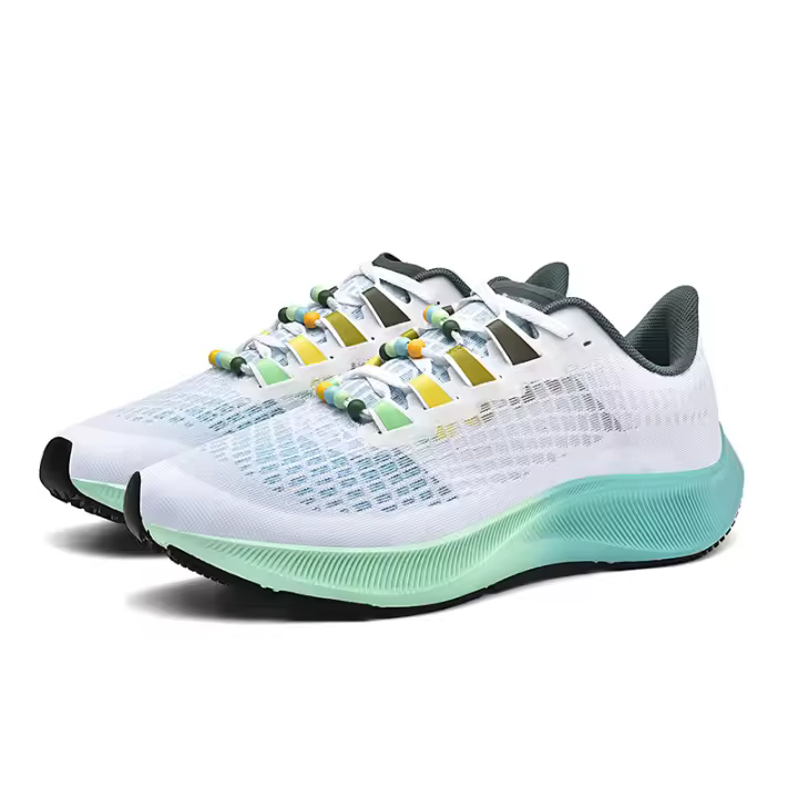 Nuevas zapatillas de deporte de pareja de maratón, zapatillas de correr casuales transpirables y ligeras de malla para hombre - 1