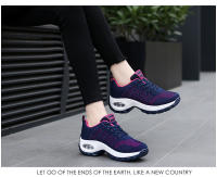 Zapatillas de moda para mujer Zapatillas de malla transpirable con amortiguación de aire Zapatos casuales con aumento de altura para mujer - details 10