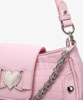Bolso de Hombro con Decoración de Corazón PY2K Moda Versátil para Mujeres - details 4