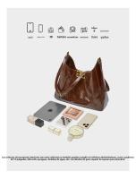 Bolso de cuero de vaca de primera capa, bolso de hombro portátil de gran capacidad - details 9