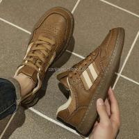 Nuevas patines de hielo deportivos planos informales de cuero para hombre, diseño alemán, zapatos de entrenamiento clásicos para jóvenes, elegantes - details 1