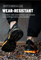 ZAPATOS DE TRABAJO ANTIPERFORACIONES para hombre y mujer, botas de seguridad con punta de acero, a la moda - details 10