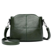 Bolso cruzado de diseño Retro para mujer, bolsos de hombro de cubo de cuero PU, bolsos pequeños de tendencia de calidad - details 12