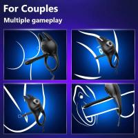 Leten-vibrador para punto G, estimulación del clítoris, 10 modos, anillo vibrador para hombres, erección, retraso de eyaculación, Juguetes sexuales para parejas - details 5