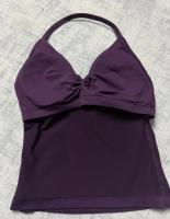 DFYNE-Top de tiras palangre de impacto para mujer, sujetador ajustado con espalda descubierta para yoga y gimnasio, ropa de entrenamiento elástica, top de gimnasio, sujetadores deportivos con cuello halter - details 5