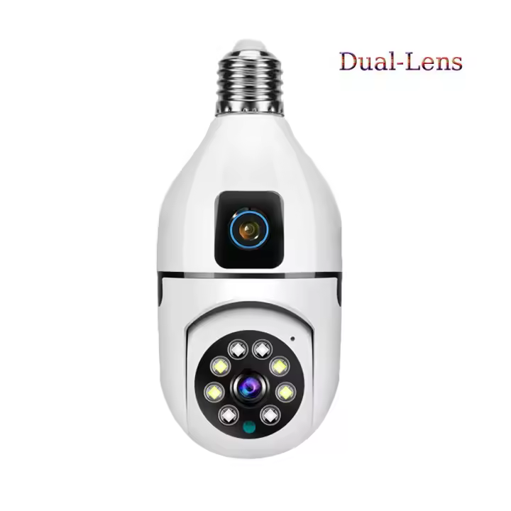Cámara de Vigilancia IP Dual Lente Wifi 1080P PTZ Seguridad Inteligente para el Hogar Following AI - 1