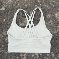 Sujetador Deportivo Para Mujer En Color Sólido Fitness Yoga Gimnasio Deporte Con Almohadillas De Pecho Alta Calidad Absorbedora De Choques Talla Ajustable Top De Entrenamiento - details 10