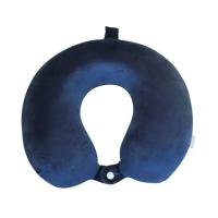 Almohada de Cuello de Algodón Sólido de Color Sólido Almohada en Forma de U con Memoria de Rebote Lento Ideal para Viajes en Coche y Siestas en Oficina - details 4