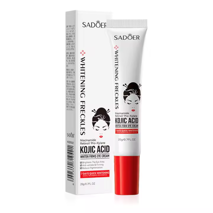 1/2/3 Uds SADOER crema para ojos con Retinol de Ácido Kójico antiojeras elimina las bolsas de los ojos hidratante antienvejecimiento productos para el cuidado de la piel de los ojos - 1