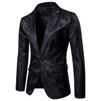 Traje de vestido de cachemir de 2 piezas para hombre, conjuntos de pantalones de Blazer de boda de fiesta - details 2