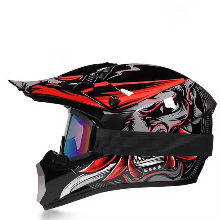 Casco motocross hombre Carreras de Locomotora mtb Seguridad mujer - 1