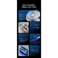 Mini afeitadora de carga portátil con pantalla digital, para hombres, Viaje portátil en coche, Nueva - details 1