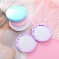 Esfuerzo de Belleza Portátil Espejo de Maquillaje Plegable Mini Doble Cara Color Crema - details 1
