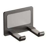 Soporte ajustable para montar en la pared, estante de almacenamiento para secador de pelo resistente y sin perforaciones, soporte para secador de pelo a prueba de herrumbre de aleación de aluminio - details 14