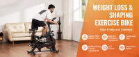 SucceBuy Bicicleta estática - Resistencia magnética ajustable para cardio en casa, bicicleta estacionaria con resistencia magnética - details 0